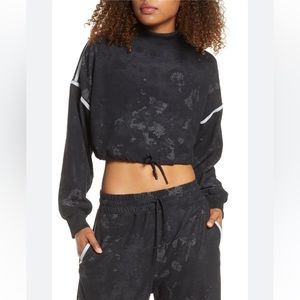 Nike city ready cropped fleece training crew sweatshirt